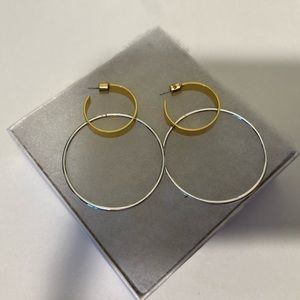 Jenny Bird double hoop earrings